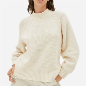Everlane Oversized Stroopwafel Crew in ReCashmere